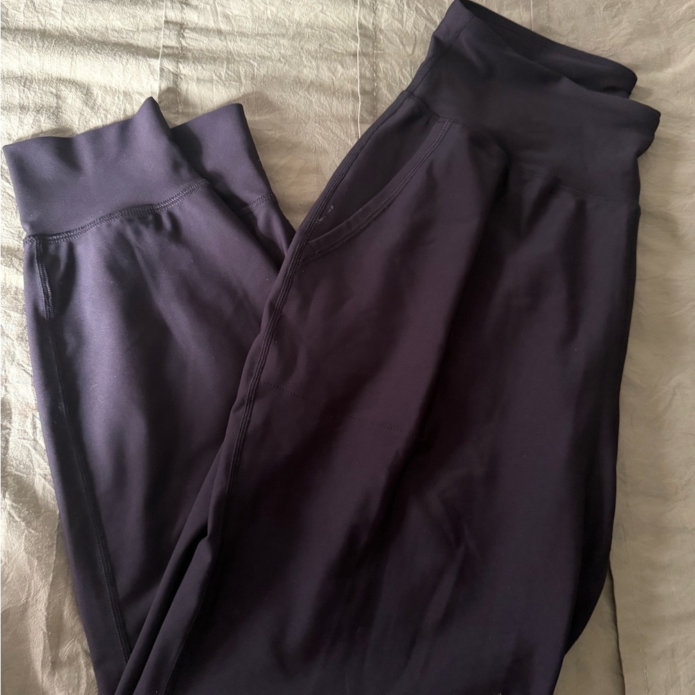 Black High-Waisted Joggers